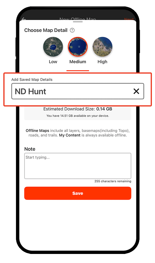 onX Hunt Offline Map screenshot